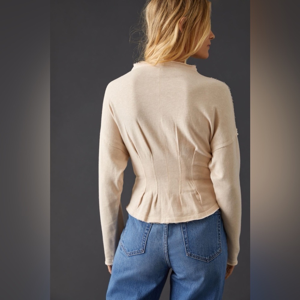 PILCRO | corset sweatshirt | size xs